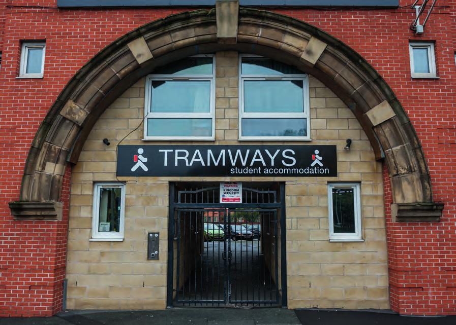 Welcome Hello and welcome to Tramways! At Sanctuary Students, we want to make your time living with us as enjoyable as possible.