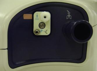 During the day an HME should be placed between the swivel connector and the flex tube to provide