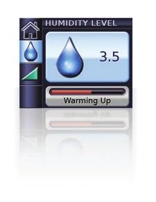 Adjusting humidity level Ranging from OFF to 6, you can adjust the humidity level at any time to find the setting that is most comfortable for you. To adjust the humidity level: 1.