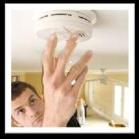 SMOKE ALARMS There should be at least (1) smoke detector on every floor of your home and one outside of every sleeping area.