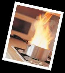 Prevent fires caused by cooking Cooking fires are the number one cause of home fires (45%) and the third cause of civilian deaths (17%).
