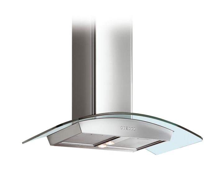 Air Extraction > Fans Blanco 1029 Stainless Steel & Glass Hood - Stainless steel & glass chimney hood available 600mm and 900mm wide - Powerful 140W
