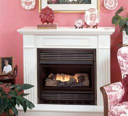 Classic Hearth 32 & 36 The Classic Hearth Fireplace System (VYGF33 and VSGF28/33) is a complete package; it includes the zero-clearance fireplace, plus a set of either Golden Oak or Blaze n