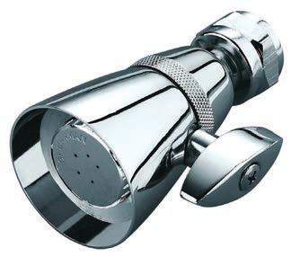 7 L/min) flow rate CLASSIC SHOWER HEAD Spray adjusting T-handle 5 spray channels S-2292 2.5 GPM (9.