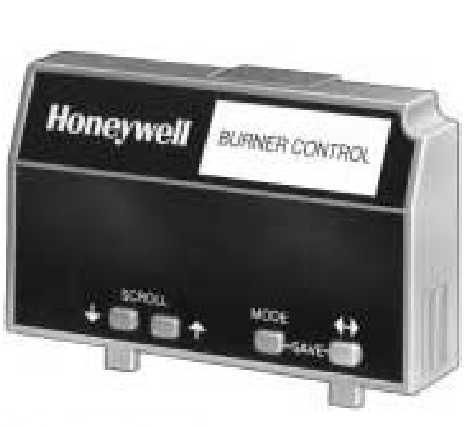 BURNER CONTROLS KEYBOARD DISPLAY MODULE Provides current status of burner sequence, timing info, hold info & lockout info; selectable or preemptive messages.