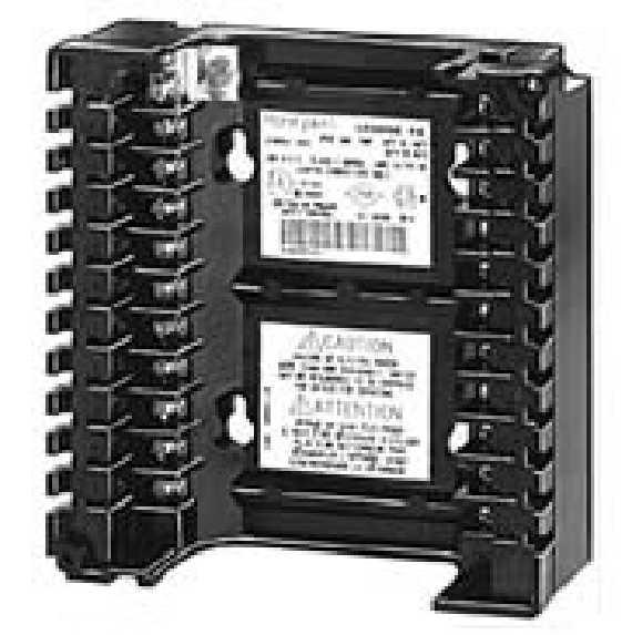 BURNER CONTROLS SUBBASE Burner, panel or wall mount subbase for 7800 series