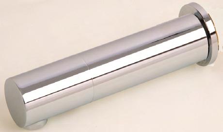 145mm Brushed stainless steel Counter hole Ø 28-40mm Maximum thickness 40mm Inlet via 2 flexible connectors DB 100 / DB 125