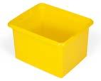 purpose cleaning Square shape Available in red and blue (colours subject to availability) 9L Plastic Bucket Econo bucket for general purpose cleaning Round shape Available in red, blue, yellow and