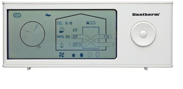 This automatic demand control is based on average considerations that can ensure a comfortable indoor climate under all conditions.