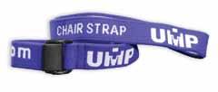 Accessories Model 0707-752 Simple and easy to use, the universal Chair Strap allows all