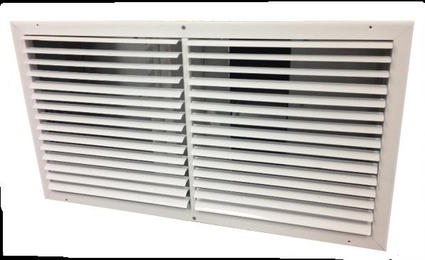 FUSION-TEC TM Supply and Return Grilles (Sold Separately) Part Number Description Shipping Weight Quantity Supplied SGR-5W Supply Grille, 2" Wide Frame 6 pounds 1 RGR-5W Return Grille, 2" Wide Frame
