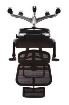 UPHoLSTErY options MESH HEADrEST, BACK & SEAT LEATHEr
