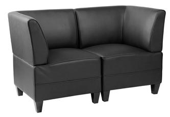 The versatile corner and single seater allow for numerous modular