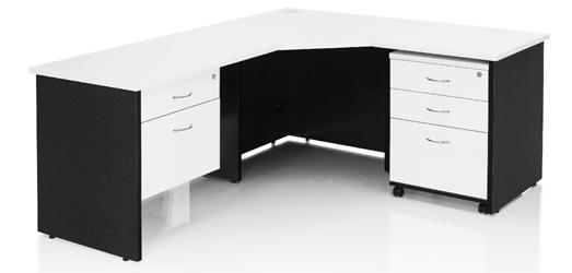 Catalogue 2016/2017 29 LOGAN Commercial Office Furniture Corner Workstation CW186 Height
