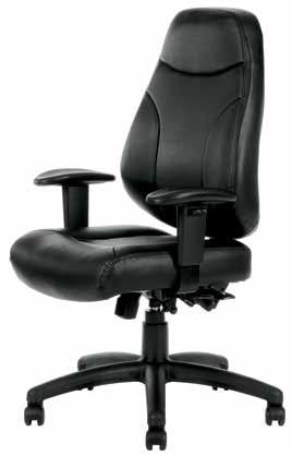 6 Office Chairs Executive Wall St YS025 Wall Street Medium Back Adjustable Seat Height Lockable