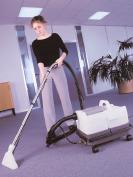 nozzle, activated by a trigger on the handle The high capacity vacuum recovers dirty solution and leaves the carpet slightly damp Can also be used as a separate wet and dry vacuum cleaner The AX 9/AX