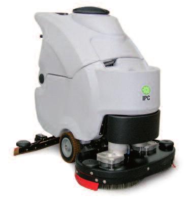 Even with a very compact size, the CT70 will clean up to 50,000 square feet in one charge.
