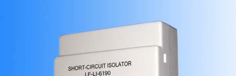 LF-LI-6190 Short-Circuit Isolator Features: Low Profile Design Built-in CPU Self-restoring Up to 50 Addressable Devices per Isolator Data Transfer Speed and Reliability Polarized Wiring LED Status