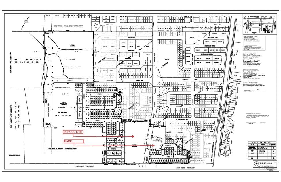 Half Moon Bay Catholic Elementary School, River Mist Road, Ottawa Page 1 SECTION 1 1.1 The Application Submission The Ottawa Catholic School Board (OCSB) is in the process of purchasing a 2.