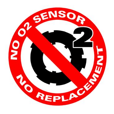 cost and down time of replacing the O2 sensor.