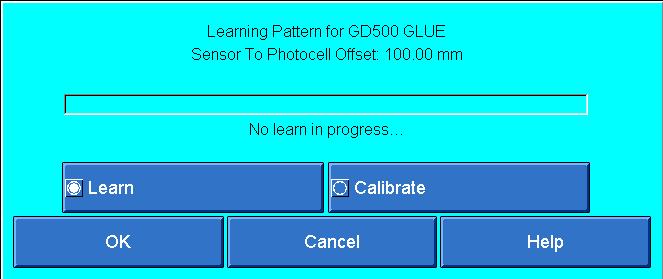 32 GD-500 Bead Detection System Calibrate the GD-500 System from the LogiComm Touch-screen Panel To calibrate from the touch screen panel follow these steps: 1.