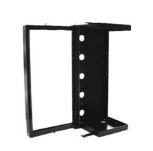 Double-sided mounting channels support single- or double-sided shelves, if required. Installation hardware is included. Other colors are available. EasySwing Wall-Mount Rack 13602-708 24.