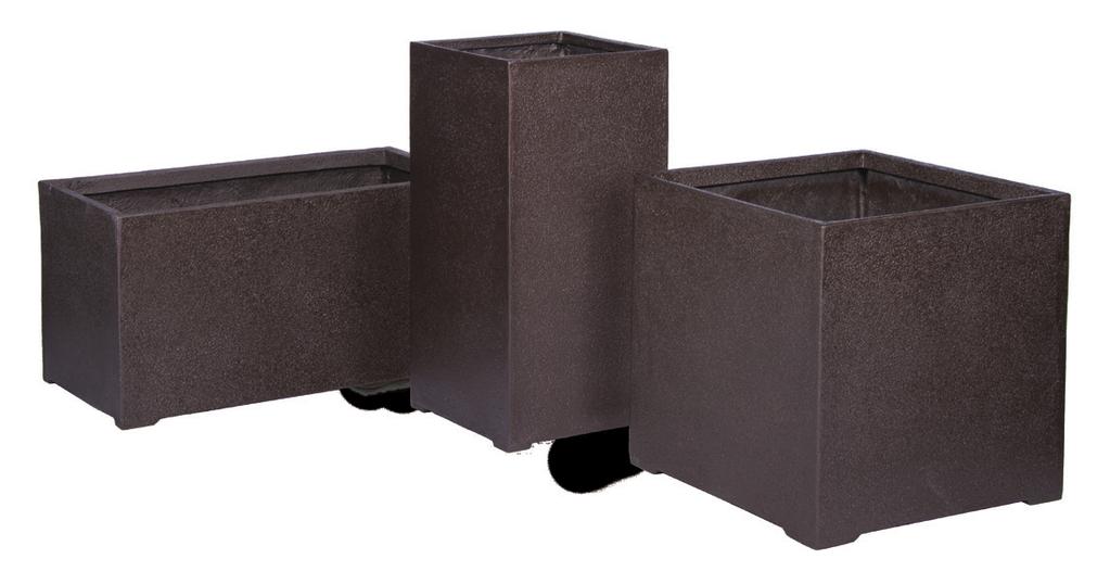 New and Improved IRONCLAD Recently re-engineered to be stronger than ever, Ironclad Exterior Planters have their