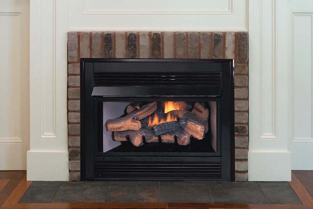 Vent-Free Gas Fireplace Systems Vent-Free FIREPLACE BEAUTY WITH THE EFFICIENCY OF VENT-FREE TECHNOLOGY!