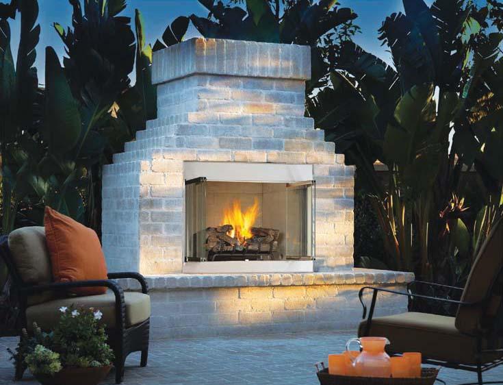 Outdoor Vent-Free Gas Fireplace Systems Vent-Free CLASSIC BEAUTY ULTIMATE FLEXIBILITY! America is moving outdoors.