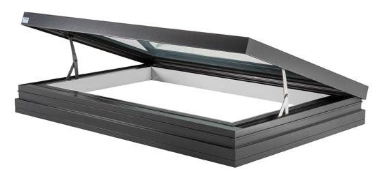 visionvent electric The electrically operated VisionVent is our top of the range ventilation rooflight.