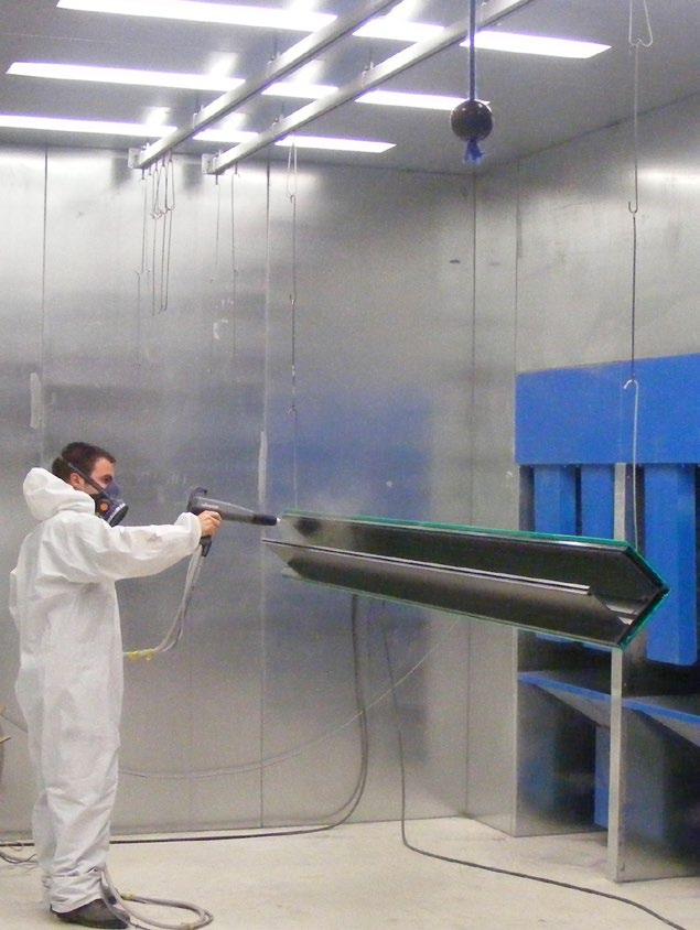 flawless finish We are very proud of the fact that we have our own environmentally friendly Powder Coating Plant using a Chrome Free conversion coating pre-treatment process.