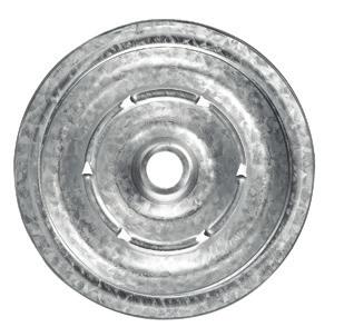 Plate* Eye Hook AccuSeam Plate Code # 8680 Galvalume 1000/Bucket 48 lb.