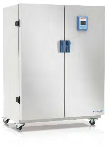 400 L 750 L efficiency safety Two sizes (400 and 750 L) Gravity convection technology with unique air flow designed for minimal drying out of samples Flexible shelf system for optimal use of chamber