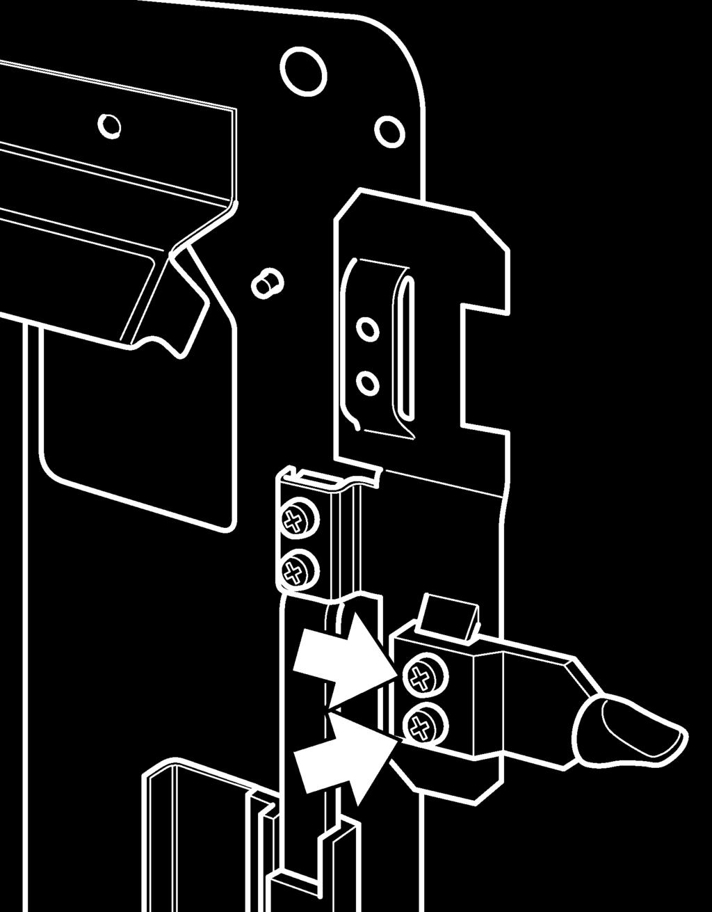 2. Detach the microswitch cover by removing one screw and pulling clear of the location lug. See figure 38