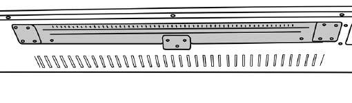 The screw may be offset to the right on some models, see Diagram 41. 41 16.3 Support the Power Unit and remove the 4 screws. 16.4 The Power Unit is attached to the appliance by several cables and wiring looms, see Diagram 39.