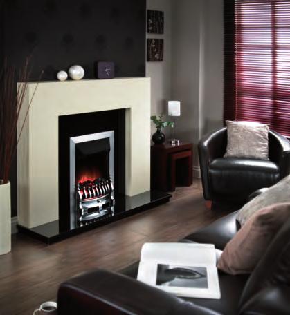 electric, based on simple traditional styling, is a great value fire that looks truly regal With a solid cast fret and metal frame, the