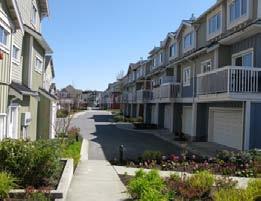 Areas designated as multi-family are flexible, in that, there are a number of residential typologies (townhome,