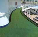 The product gives public spaces a wonderfully green appearance and is much easier to maintain than natural grass.