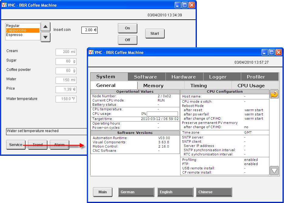 using the System Diagnostics Manager 4.1 Task The task in this training module is based on the visualization application created in TM610. Fig.