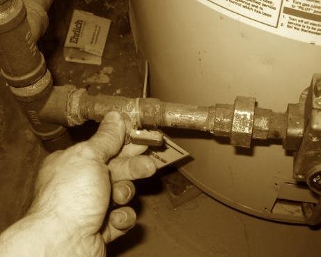 A temperature-relief valve responds to excessive temperatures and discharges scalding water from the storage tank. A TPR valve should be installed in the shell of a water heater tank.