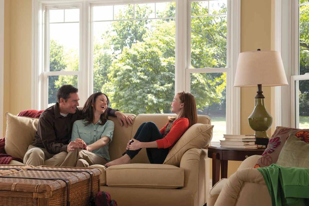 Inspired by your life. Our Impressions 9800 replacement windows and doors are custom built for your home and designed with you in mind. The way you live. Your personal style.