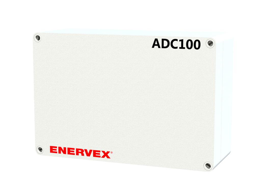 ENERVEX ADC100 DRAFT CONTROL 3916067 04.16 Installation & Operating Manual READ AND SAVE THESE INSTRUCTIONS! ENERVEX Inc.