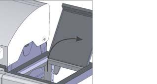 Step 9 (Left and Right Side Shelf Assembly) a) Loosen the four pre-installed bolts on the side of control panel and left cart back leg, and allow 1/4 bolt s length to extend, align the holes on the