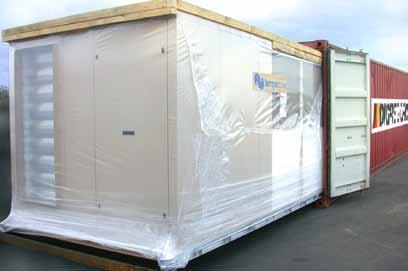 Temperzone customised packaged units are exported