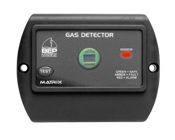 BEP Marine Gas Detector 600-GDRV Description BEP gas detectors use microprocessor control to ensure correct sensor sensitivity.