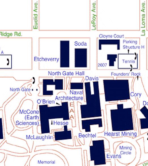 4. Emergency Assembly Area (EAA) Location: The lawn between Davis and O Brien Hall, by the bears.