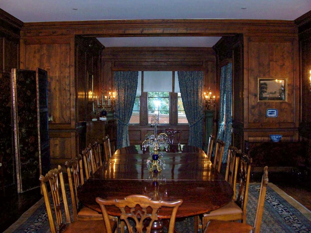 The Dining Room In the dining room area, we