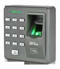 Standalone Access Control Terminals With a large variety of access control solutions with fingerprint, facial and RFID identification, for doors, gates, and