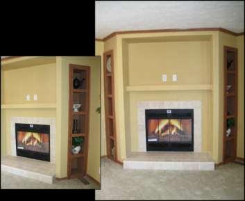 with Electric Fireplace
