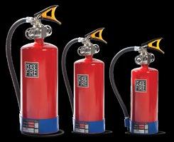 07 EXTINGUISHERS FOR COMMERCIAL HEAVY VEHICLES ABC Powder-based Ceasefire s ABC extinguishers work on all types of fire, including automobile fires.